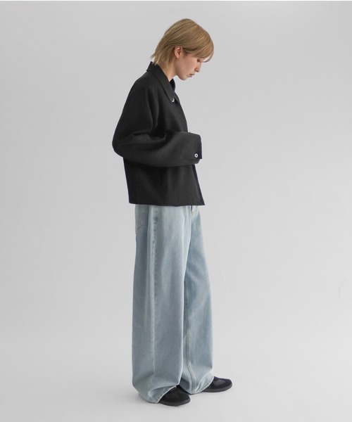 lit(リット)の「Straight Denim Pants(デニムパンツ・レディース・ライトブルー/ブルー・36/38)」の22枚目の写真