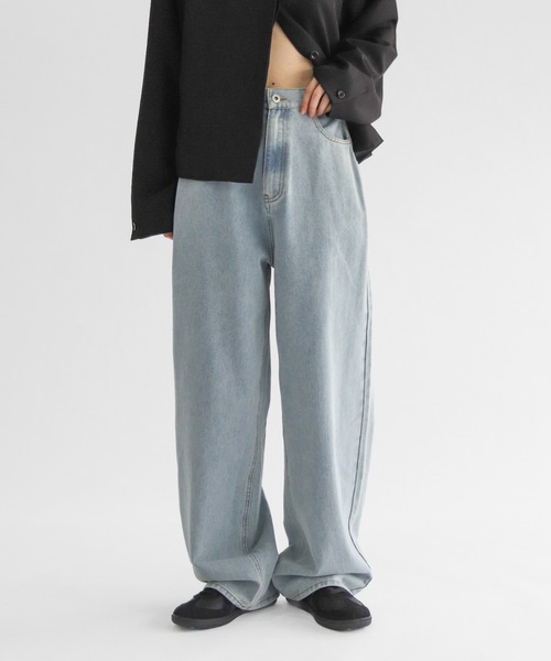 lit（リット）の「Straight Denim Pants（デニムパンツ）」 - WEAR