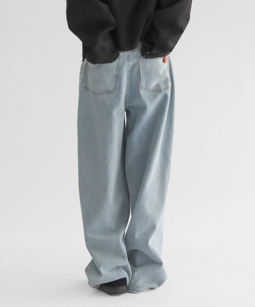 リット　lit ストレートデニム　ブラックデニム lit ジーンズ デニム デニムパンツ W Loop Straight Denim レディース