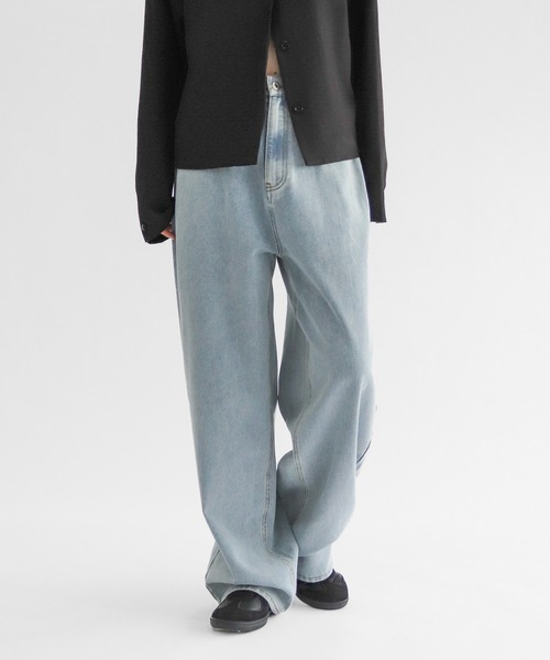 lit（リット）の「Straight Denim Pants（デニムパンツ）」 - WEAR