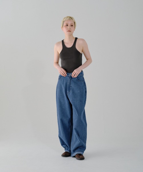 パンツ lit Straight Denim Pants BLUE Straight Denim Pants（デニムパンツ）｜lit（リット）のファッション
