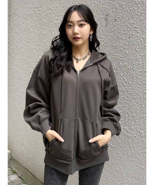 Sarah×MURUAユニセックススウェットフーディー（パーカー