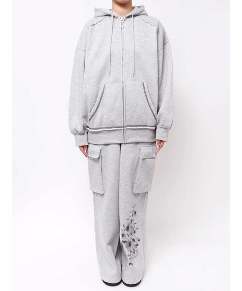 Sarah×MURUAユニセックススウェットフーディー（パーカー）｜MURUA