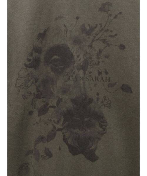 MURUA（ムルーア）の「Sarah×MURUAユニセックススウェットフーディー（パーカー・レディース・ダークグレー/グレー・FREE）」の17枚目の写真