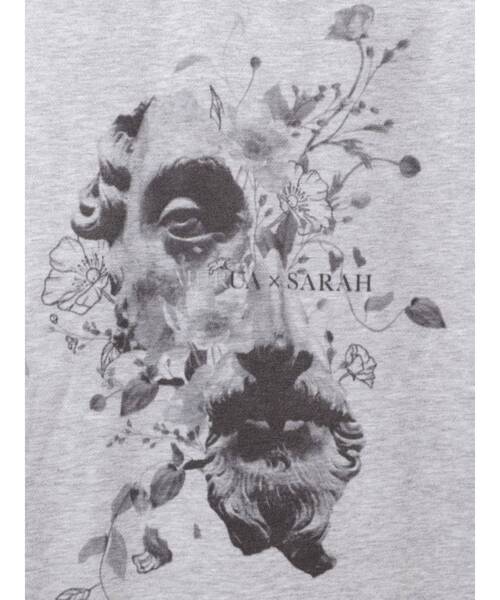 MURUA（ムルーア）の「Sarah×MURUAユニセックススウェットフーディー（パーカー・レディース・ダークグレー/グレー・FREE）」の18枚目の写真