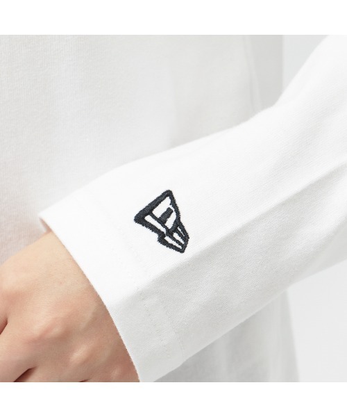 NEW ERA（ニューエラ）の「ニューエラ  WS LS COTTON BASIC TEE WHI（Tシャツ/カットソー・レディース・ホワイト・S/M）」の5枚目の写真
