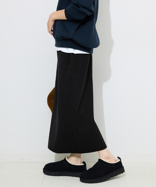 SLOBE IENA(スローブイエナ)の「《セットアップ対応可/WEB限定カラーあり》ミラノリブタイトスカート(スカート・レディース・ブラック/グレー/ボルドー・FREE)」の10枚目の写真