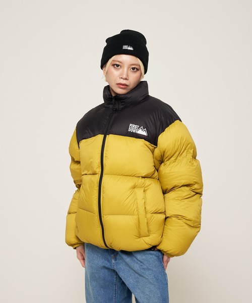 FIRST DOWN（ファーストダウン）の「ライトバブルダウンジャケット（ダウンジャケット/コート・メンズ・イエロー/パープル/グリーン/グレー/ブラック・S/M/L/XL）」の18枚目の写真