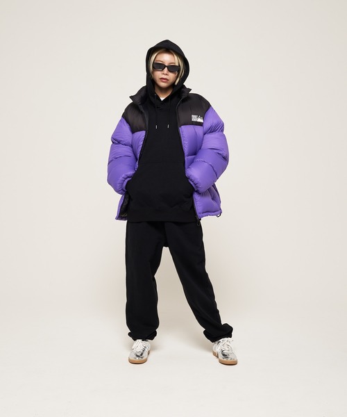 FIRST DOWN（ファーストダウン）の「ライトバブルダウンジャケット（ダウンジャケット/コート・メンズ・イエロー/パープル/グリーン/グレー/ブラック・S/M/L/XL）」の15枚目の写真