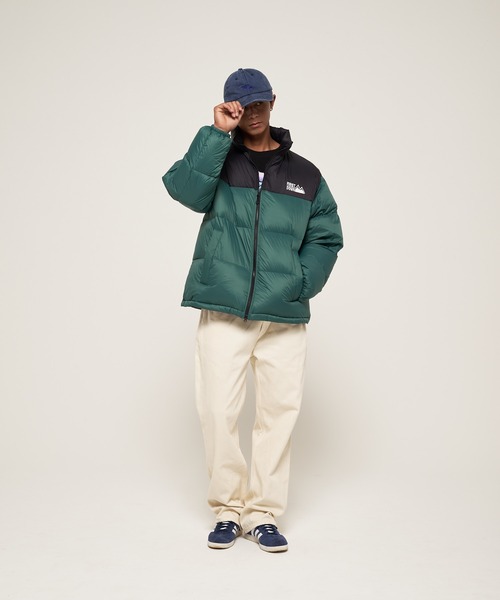 FIRST DOWN（ファーストダウン）の「ライトバブルダウンジャケット（ダウンジャケット/コート・メンズ・イエロー/パープル/グリーン/グレー/ブラック・S/M/L/XL）」の10枚目の写真