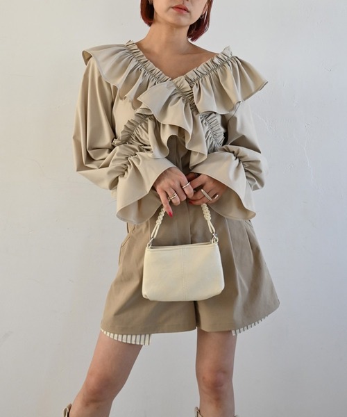 ゆ*ま様 新品　willfully frill cross asymmetry WILLFULLY official web store（ウィルフリーコウシキツウハン）商品