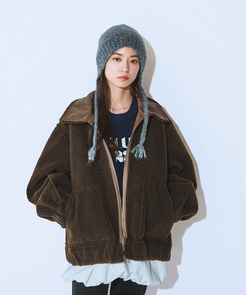 リバーシブルモンスターブルゾン/601819（ブルゾン）｜JEANASIS