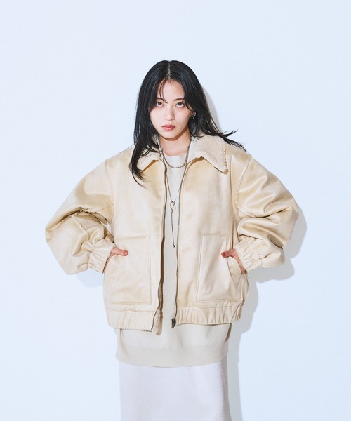 リバーシブルモンスターブルゾン/601819（ブルゾン）｜JEANASIS