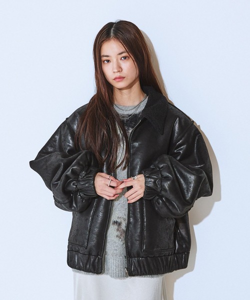 リバーシブルモンスターブルゾン/601819（ブルゾン）｜JEANASIS