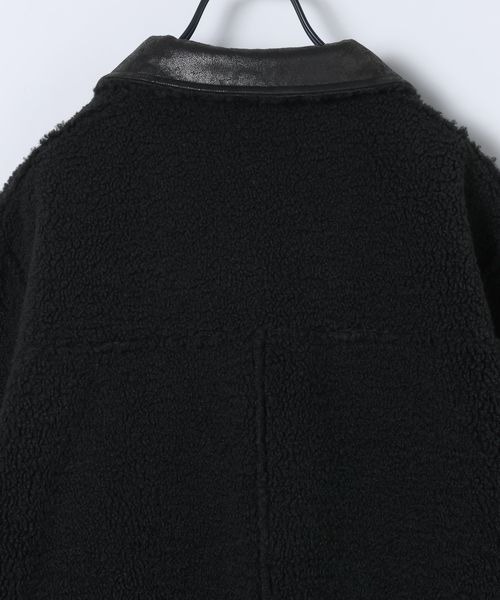 JEANASIS（ジーナシス）の「リバーシブルモンスターブルゾン/601819（ブルゾン・レディース・ブラウン/アイボリー/ブラック・FREE）」の20枚目の写真