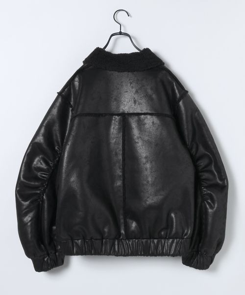 JEANASIS（ジーナシス）の「リバーシブルモンスターブルゾン/601819（ブルゾン・レディース・ブラウン/アイボリー/ブラック・FREE）」の18枚目の写真