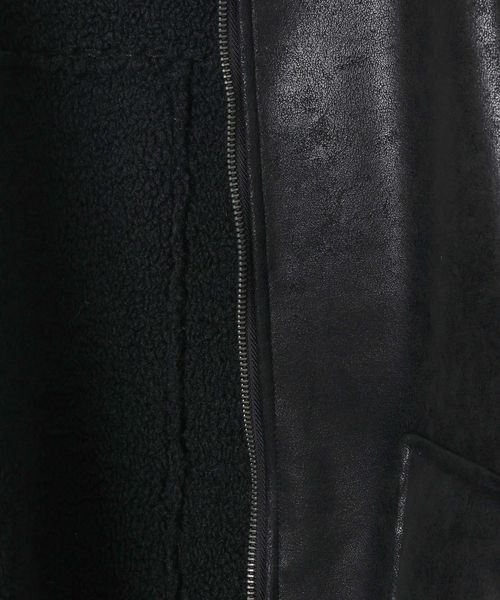 JEANASIS（ジーナシス）の「リバーシブルモンスターブルゾン/601819（ブルゾン・レディース・ブラウン/アイボリー/ブラック・FREE）」の22枚目の写真