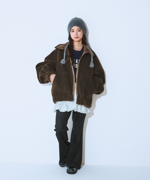 リバーシブルモンスターブルゾン/601819（ブルゾン）｜JEANASIS