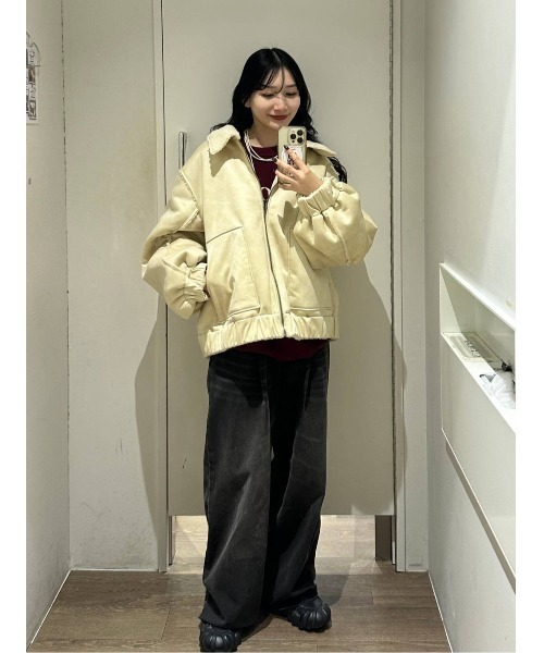 リバーシブルモンスターブルゾン/601819（ブルゾン）｜JEANASIS