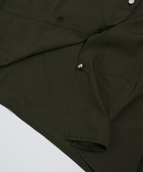 shopnikoniko（ショップニコニコ）の「ビックカラー ブラウス キレイめ 長袖 レース フリル 白 トップス（シャツ/ブラウス・レディース・ブラック/ホワイト・フリー）」の17枚目の写真