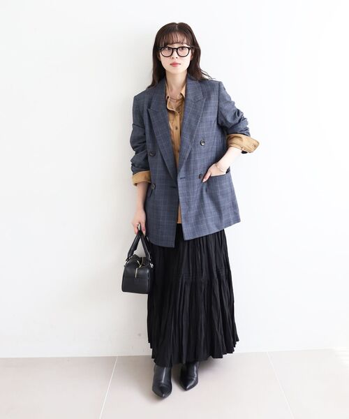 le.coeur blanc(ルクールブラン)の「リバーフェイクスエードオーバーシャツ(シャツ/ブラウス・レディース・キャメル/ベージュ・38)」の21枚目の写真