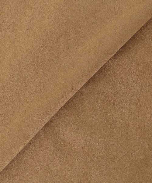 le.coeur blanc(ルクールブラン)の「リバーフェイクスエードオーバーシャツ(シャツ/ブラウス・レディース・キャメル/ベージュ・38)」の4枚目の写真