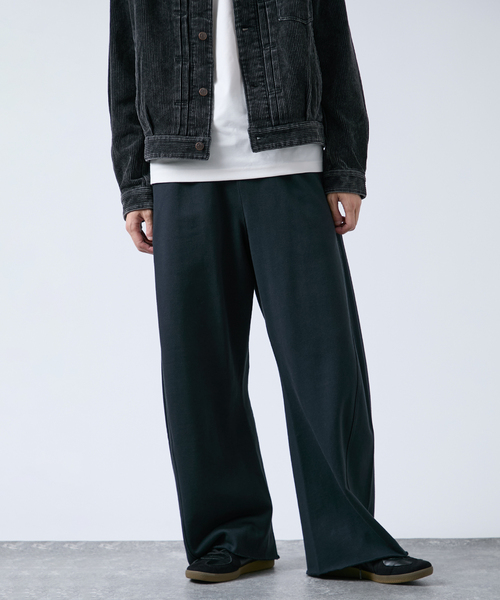 B.C STOCK（ベーセーストック）の「3D BAGGY スウェットパンツ（スウェットパンツ・メンズ・ブラック/アイボリー/グレー/チャコールグレー・LARGE/MEDIUM）」の11枚目の写真