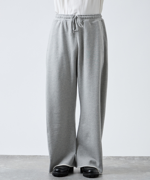 B.C STOCK（ベーセーストック）の「3D BAGGY スウェットパンツ（スウェットパンツ・メンズ・ブラック/アイボリー/グレー/チャコールグレー・LARGE/MEDIUM）」の22枚目の写真