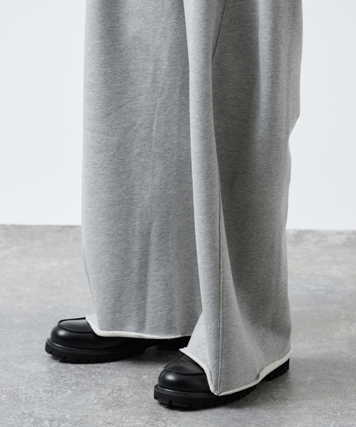 B.C STOCK（ベーセーストック）の「3D BAGGY スウェットパンツ（スウェットパンツ・メンズ・ブラック/アイボリー/グレー/チャコールグレー・LARGE/MEDIUM）」の17枚目の写真