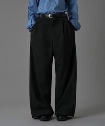 ONCILY(IVF[)́ySET UP\zTWO-TUCK BAGGY SLACKS / c[^bNoM[XbNX(XbNX)