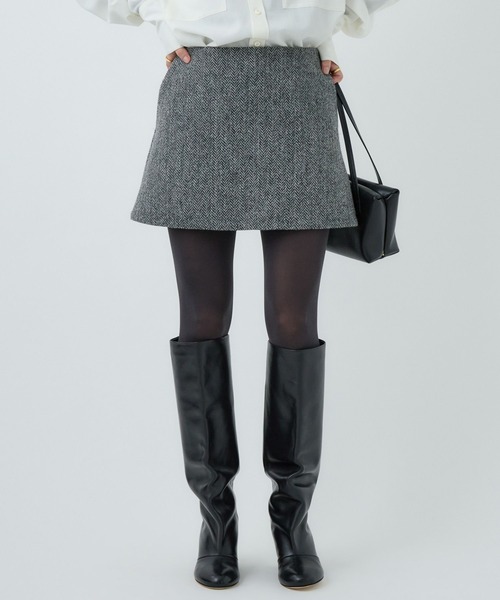 Chaos（カオス）の「Chaos(カオス)/ ハリスミニスカート◆セットアップ可◆（スカート・レディース・グレー系その他/ブラウン系その他・FREE）」の8枚目の写真