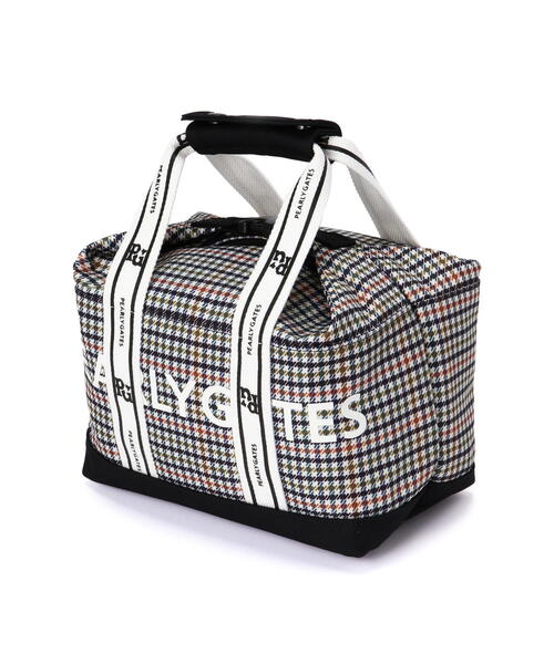 セール】【PEARLY GATES】ガンクラブチェック柄カートバッグ (UNISEX