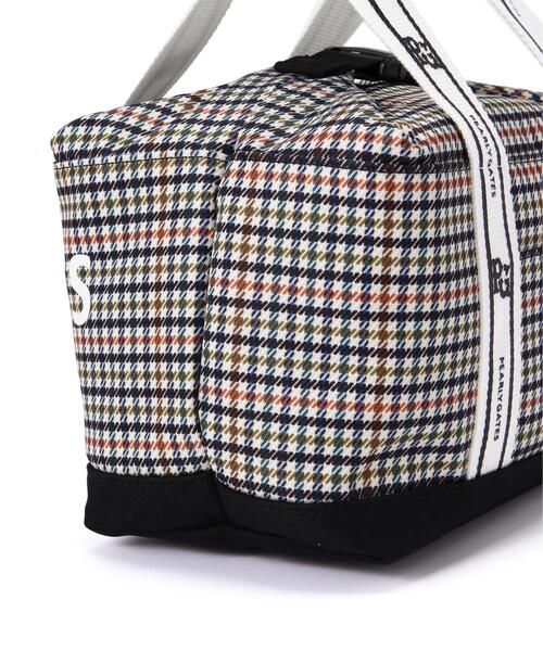 セール】【PEARLY GATES】ガンクラブチェック柄カートバッグ (UNISEX
