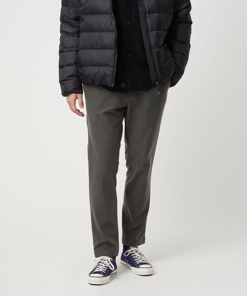 UNITED ARROWS（ユナイテッドアローズ）の「ウィンター ピケ オールギャザー イージーパンツ（その他パンツ・メンズ・ブラック/ダークグレー/ベージュ・XL/M/L/S）」の2枚目の写真