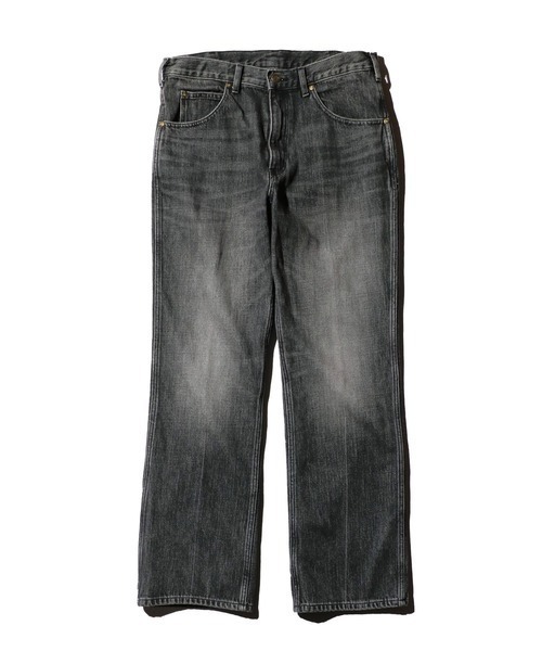 GUNG HO(ガンホー)の「GUNG HO / ガンホー DENIM BOOTS CUT PANTS ブーツカット フレアデニム(デニムパンツ・メンズ・ブラック系1/ブラック/ライトブルー・MEDIUM/LARGE/SMALL/X-LARGE)」の2枚目の写真