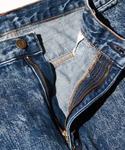 GUNG HO(ガンホー)の「GUNG HO / ガンホー DENIM BOOTS CUT PANTS ブーツカット フレアデニム(デニムパンツ・メンズ・ブラック系1/ブラック/ライトブルー・MEDIUM/LARGE/SMALL/X-LARGE)」の5枚目の写真