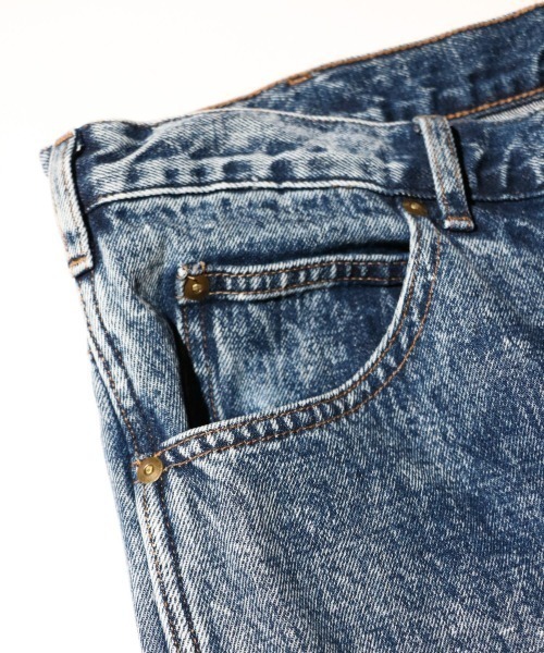 GUNG HO(ガンホー)の「GUNG HO / ガンホー DENIM BOOTS CUT PANTS ブーツカット フレアデニム(デニムパンツ・メンズ・ブラック系1/ブラック/ライトブルー・MEDIUM/LARGE/SMALL/X-LARGE)」の6枚目の写真