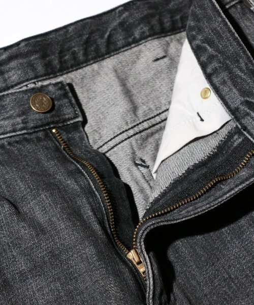 GUNG HO(ガンホー)の「GUNG HO / ガンホー DENIM BOOTS CUT PANTS ブーツカット フレアデニム(デニムパンツ・メンズ・ブラック系1/ブラック/ライトブルー・MEDIUM/LARGE/SMALL/X-LARGE)」の13枚目の写真