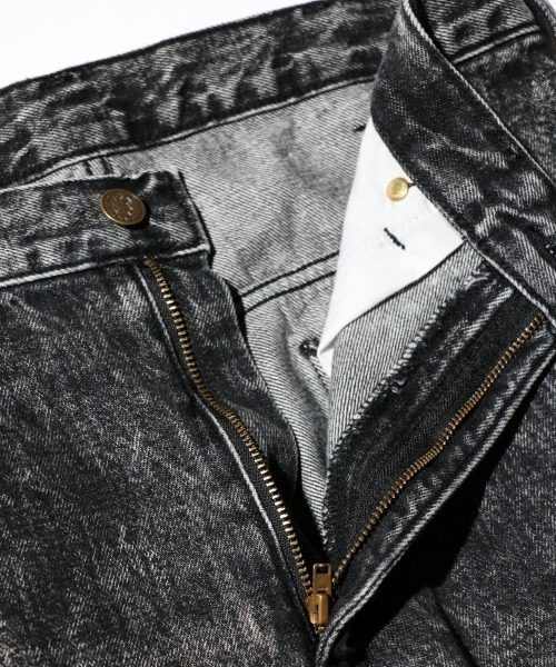 GUNG HO(ガンホー)の「GUNG HO / ガンホー DENIM BOOTS CUT PANTS ブーツカット フレアデニム(デニムパンツ・メンズ・ブラック系1/ブラック/ライトブルー・MEDIUM/LARGE/SMALL/X-LARGE)」の21枚目の写真