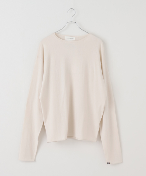 FRAMeWORK(フレームワーク)の「extreme cashmere/エクストリームカシミヤ aries(ニット/セーター・レディース・グレー/ホワイト系その他・FREE)」の1枚目の写真