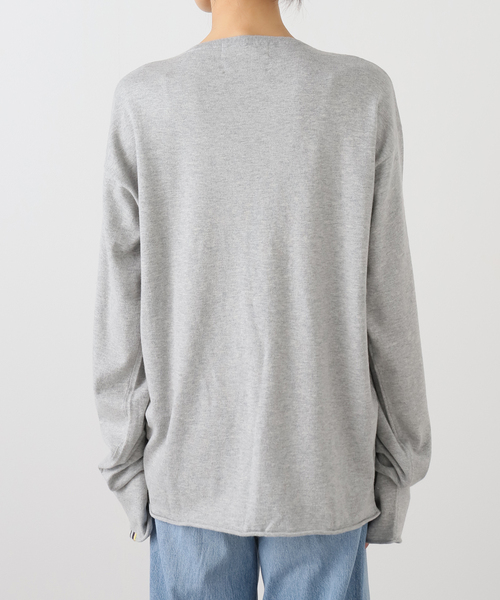 FRAMeWORK(フレームワーク)の「extreme cashmere/エクストリームカシミヤ aries(ニット/セーター・レディース・グレー/ホワイト系その他・FREE)」の6枚目の写真