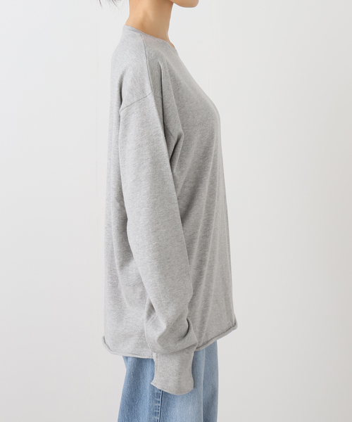 FRAMeWORK(フレームワーク)の「extreme cashmere/エクストリームカシミヤ aries(ニット/セーター・レディース・グレー/ホワイト系その他・FREE)」の7枚目の写真