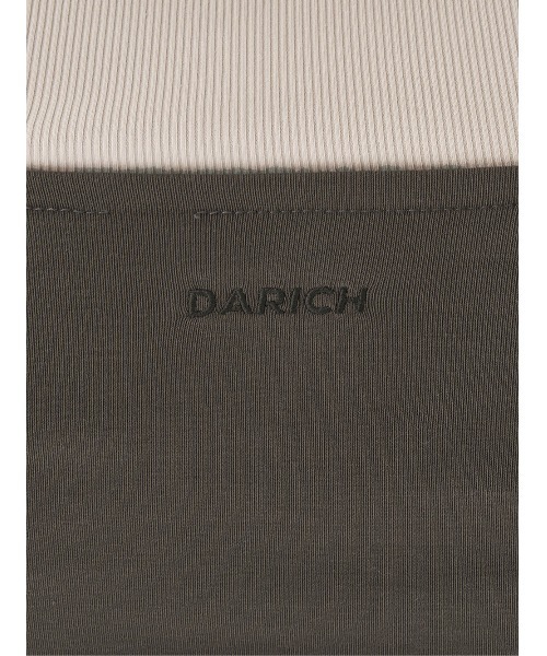 オフショルレイヤードリブトップス（その他トップス）｜Darich