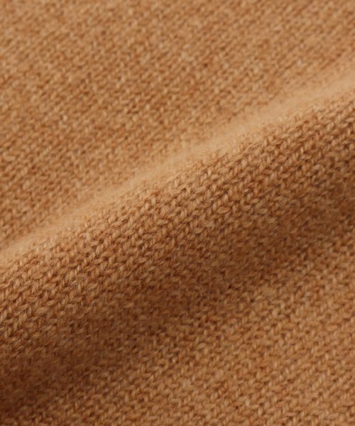 セール】【ASAUCE MELER】シームレス トライアングル カシミヤニット