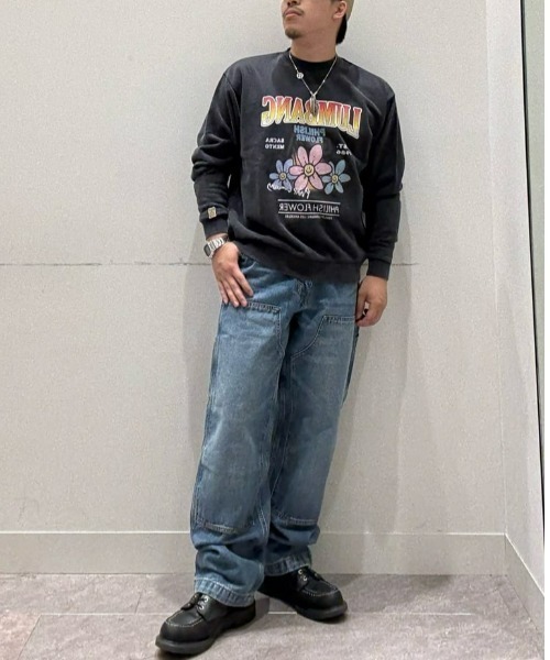 Right-on（ライトオン）の「【Philip Lumbang】プリントスウェットプルオーバー（スウェット・メンズ・ネイビー/ホワイト/ブラック・M/L/XL）」の20枚目の写真