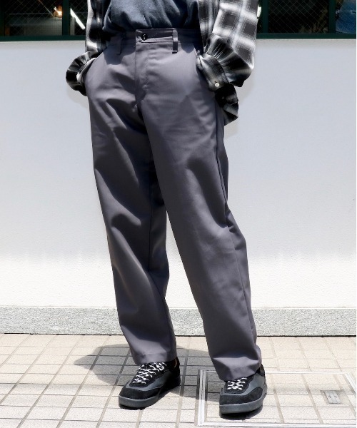 RED KAP(レッドキャップ)の「REDKAP/レッドキャップ ELASTIC INSERT WORK TROUSERS(PT60) エラスティックインサートワークパンツPT60(その他パンツ・メンズ・チャコール・30 inch)」の4枚目の写真