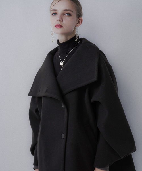 ウーリーテック2WAYミドルコート(HARE)（チェスターコート）｜HARE