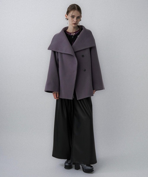 HARE ウーリーテック2WAY ミドルコート ウーリーテック2WAYミドルコート(HARE)（チェスターコート）｜HARE