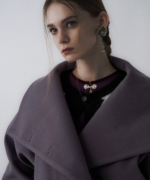 ウーリーテック2WAYミドルコート(HARE)（チェスターコート）｜HARE