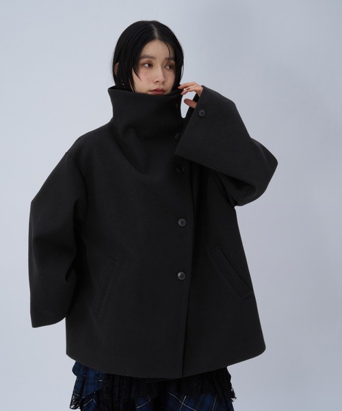 HARE コート　ウーリーテックフランシスコート　Sサイズ　黒 楽天市場】ウーリーテックイソザイキリカエコート HARE ハレ